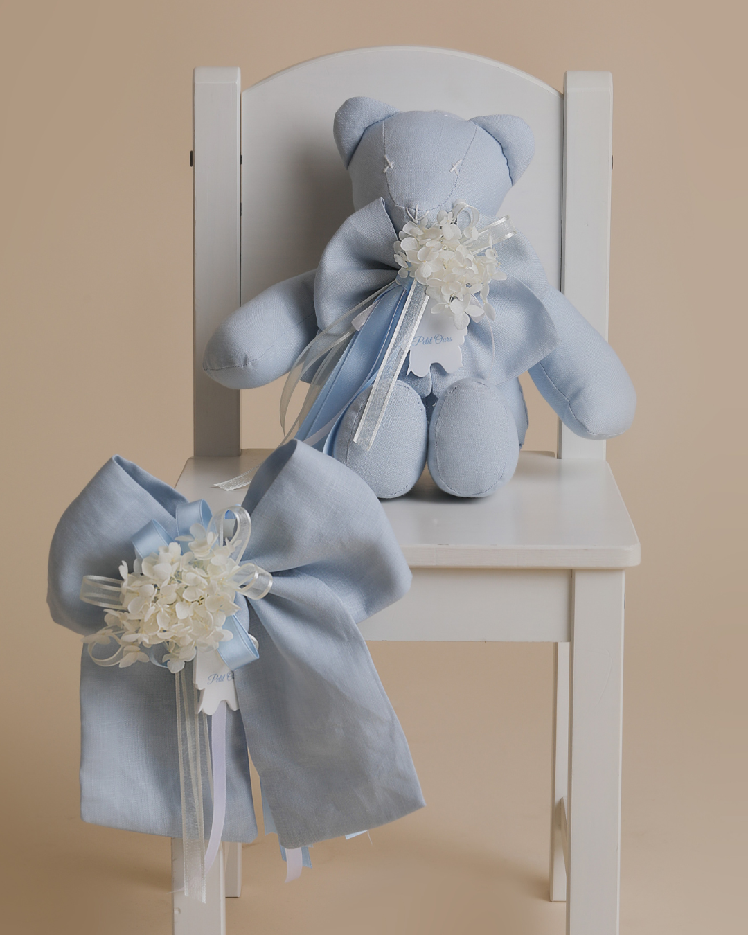 Orsetto in puro Lino tessuto italiano di alta qualità