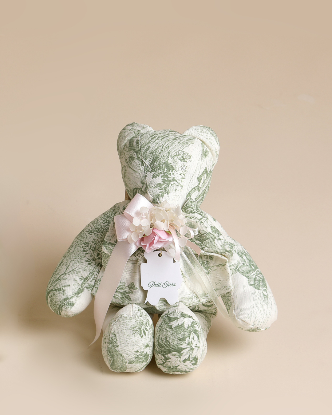 Orsetto Toile de jouy in cotone e piquet