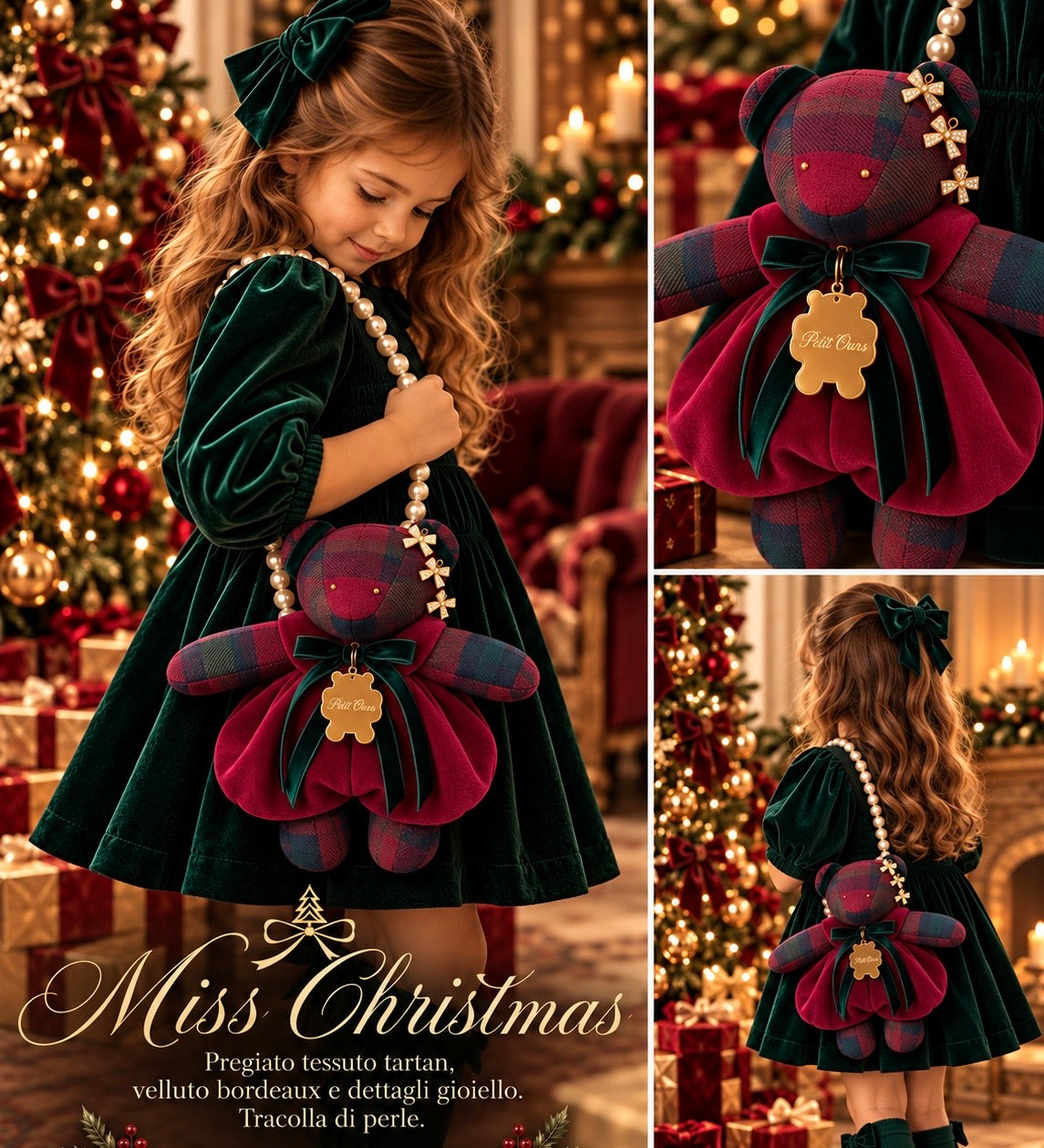 Orsetto Miss Christmas