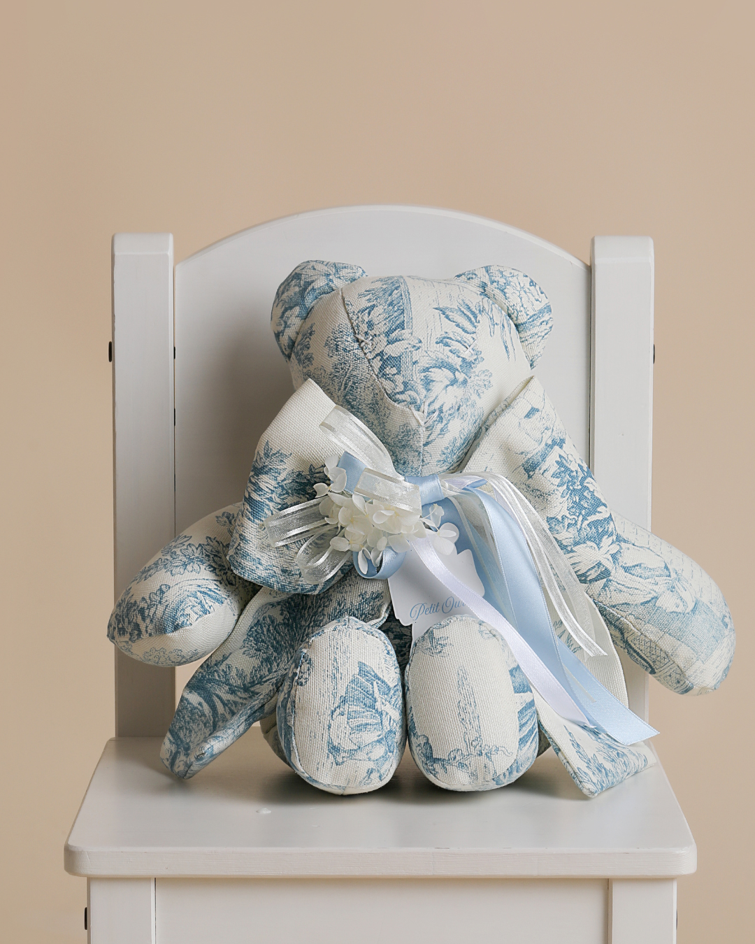 Orsetto Toile de jouy in cotone e piquet