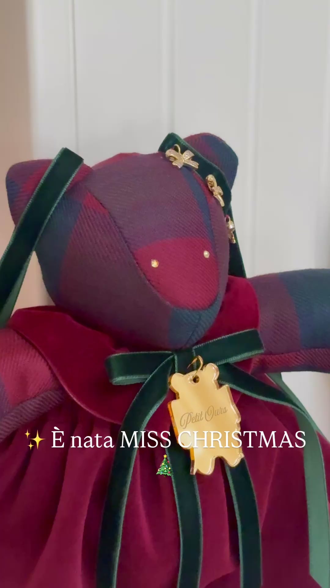 Orsetto Miss Christmas