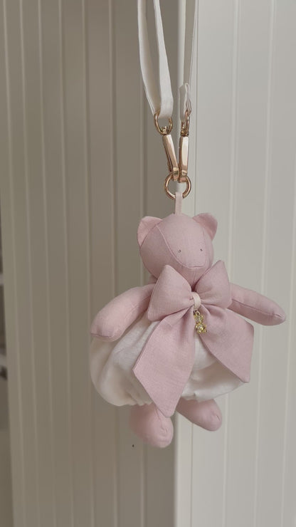 Orsetto Mini borsetta e ciondolo